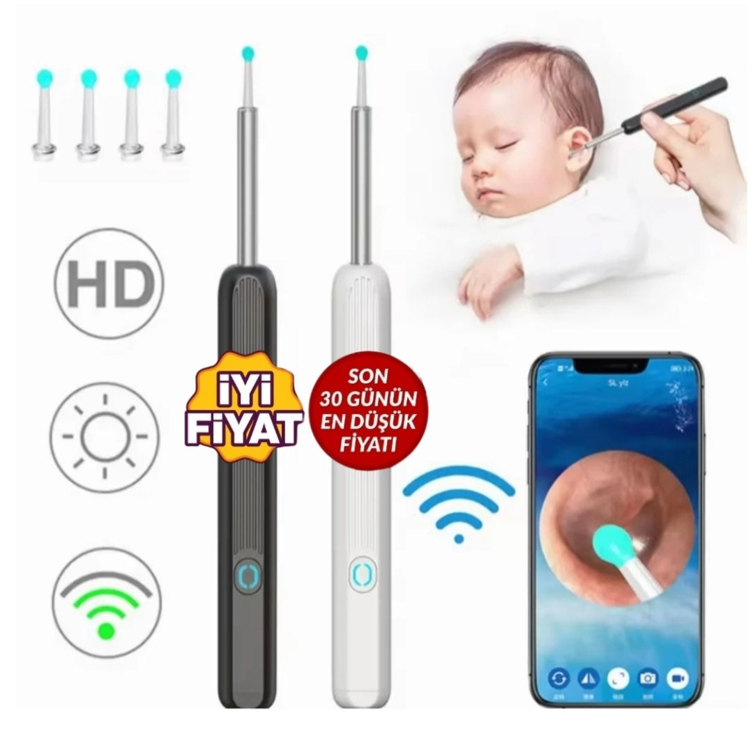 Nebulae® Akıllı Kulak Temizleyici - Hassas Temizlik İçin Devrim